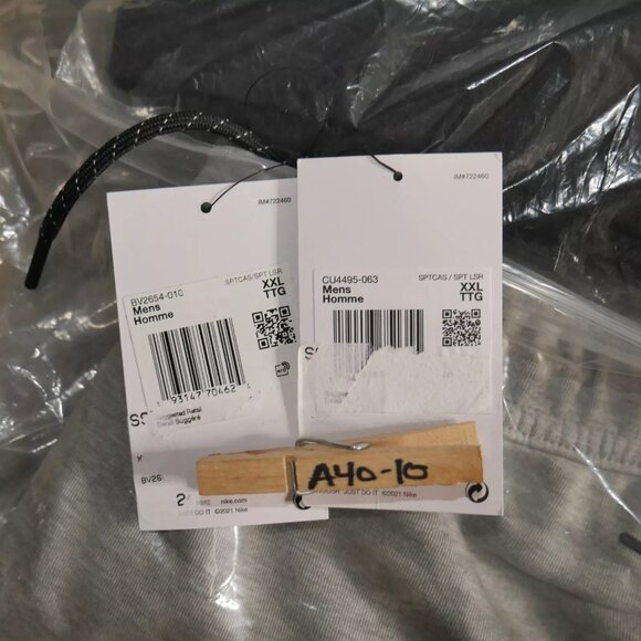 Nike Tech Club Fleece Sweatsuit Mens Size 2XL Tracksuit Matching Outfit Set NWT - Picture 9 of 9